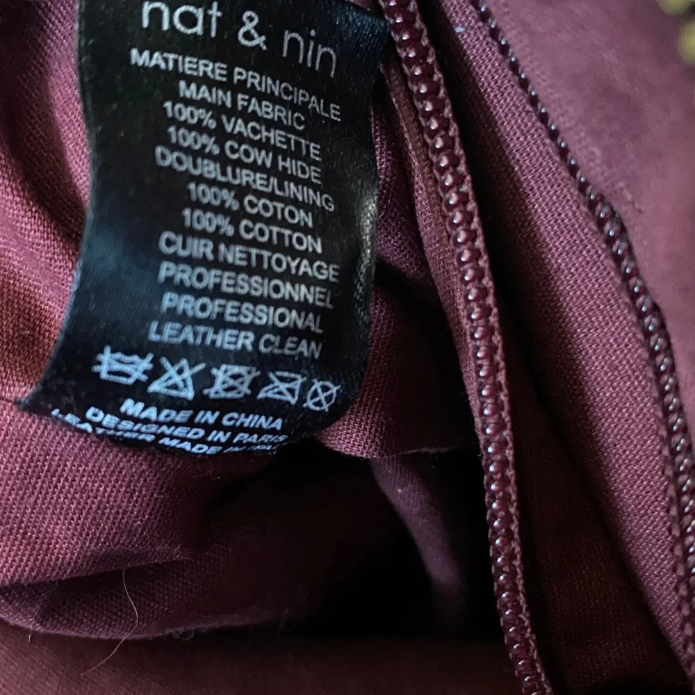 nat & nin  Leather Crossbody Bag - Picture 8 of 11